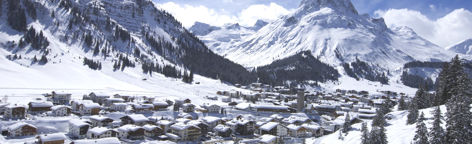 Lech am Arlberg dorpje